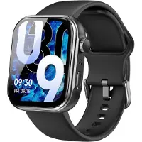 TOZO S6 Smartwatch mit AMOLED Display & Bluetooth-Anrufen – Fitnessuhr für Damen & Herren mit 1,85 Zoll HD Touchscreen, 100+ Sportmodi