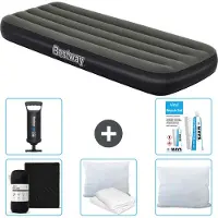 Bestway Luftmatratze – 1 Person – 76 x 185 x 25 cm – Grün – im Lieferumfang enthalten Zubehör