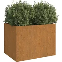 vidaXL "im Sonderangebot"Pflanzkübel/Garten-Hochbeet - CLORIS - Pflanzkasten - 62x47x46 cm Cortenstahl - DEMöbel5902592