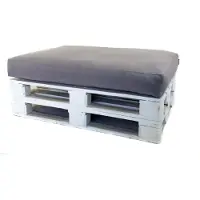 Mayaadi Home Sitzkissen MH-UQ-01 120x60x15 cm Grau