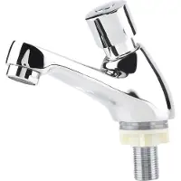 OEM Verchromte öffentliche Wasserhähne mit Anti-Rostschutz, Selbstschließer, Wasser-Sparfunktion und Zeitverzögerung