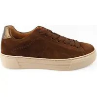 Gabor Comfort Damen Sneaker low in Braun, Größe 8