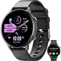 Valdus Damen's & Herren's Smartwatch 1.39" Zoll Touchscreen mit Bluetooth Anrufe mit 140+ Sportmodi SpO2 Pulsuhr Schlafmonitor Schrittzähler, Armbanduhr