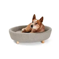 Canadian Cat Company Hundebett Derby · Grau · Hundekissen, Schlafplatz für Hunde