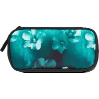 Elephant Mäppchen Box Large Hero Signature Federtasche Federmäppchen Pennal pencil case Mädchen 12803 Flower Türkis-Schwarz Verlauf