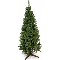 Dmora Weihnachtsbaum Caresana 180 cm Grün, 574 Äste, Einzelausklappbare Zweige