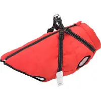 vidaXL Möbel Hundemantel Rot L44 Fleece und Polyester - Gartenschläuche &34029