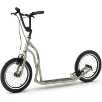 Yedoo Tretroller Steel S1616 Dogscooter Scooter Roller Cityscooter silber