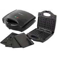 Esperanza Grill Grill Toaster Sandwich 3In1 Faltbare Auswechselbare Platten