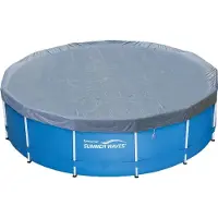 Polygroup Poolabdeckung Frame mit einem Durchmesser von 4,26m