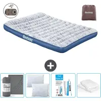 Bestway Luftmatratze - 2-Personen - 152 x 203 x 30 cm - Blau - Inklusive Zubehör