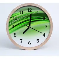 Tulup Holzuhr 20fi cm wanduhr - Kunst Abstrakte Kunst