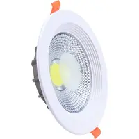ROSNEK 15W LED COB Deckenlicht Panel Einbaustrahler Deckenleuchte Strahler Einbauleuchte, Kaltweiß