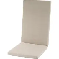 Sun Garden Avantgarde Hochlehner-Auflage Beige 122 x 48 x 5 cm