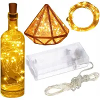 Kaufland Led Lichter Auf Einem Draht 20 Leds Warmweiss, Batteriebetrieben, Für Dekoration Diy