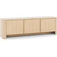 Masseno TV-Schrank AVORIO 168 cm Fernsehschrank mit 3 Türen TV-Lowboard für Wohnzimmer Modern 168x39x52 cm Eichefarben / Naturfarben