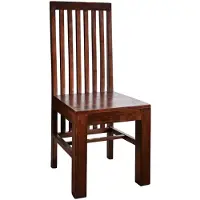 MASSIVMOEBEL24.DE MASSIVMOEBEL24 Stuhl Akazie 46x46x109 nougat lackiert OXFORD #26
