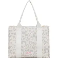 Fritzi aus Preußen Schultertasche Tote Shopper Canvas Leo Sand beige