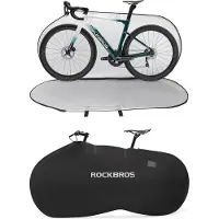 Markenlos Wasserdichte Abdeckung für Fahrräder - Oxford-Stoff, 178x86 cm, ideal für Rennräder und Mountainbikes