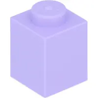 LEGO 250 Stück 3005 Stein Brick 1x1 Part Basic Steine 250 Lavendel