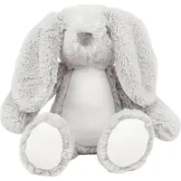 Mumbles MM060 | Mini-Häschen, Löwe, Giraffe, Einhorn und Eule Print Me - Farbe: Bunny Grey - Größe: One Size