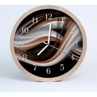 Tulup Holzuhr 20fi cm wanduhr - abstrakte Kunst