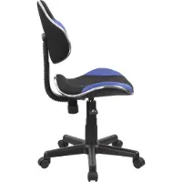 Fun-Möbel Drehstuhl Bürostuhl Stuhl - Nr 25 - Schwarz-Blau