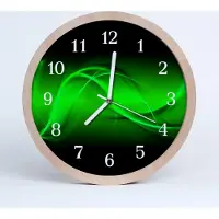 Tulup Holzuhr 30fi cm wanduhr - Abstrakte Kunst
