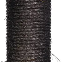 Beeztees Sisalstamm schwarz für Kratzbaum Duco grau, Maße: 60 x 9 cm