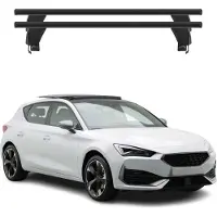 Menabo Dachträger Grundtäger für Cupra Leon IV 2020-2023 Pre-FL Alu Schwarz 2tlg