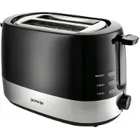 Gorenje T850BK Toaster 720 W 2 Toasts 7 Grad Tablett