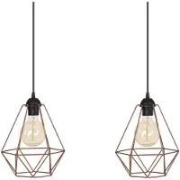 Light11 HOME Loft Pendelleuchte Retro Edison Kupfer – Hängelampe Deckenleuchte Industrie Design