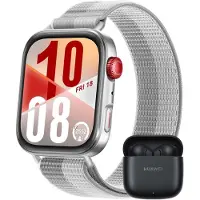 Huawei Watch Fit 4 Smartwatch mit FreeBuds SE 2 Fitness Tracker 5ATM wasserdicht Gesundheitsfunktionen bis zu 10 Tage Akku für Android iOS