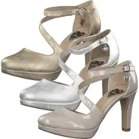 s.Oliver Damen Pumps High-Heels Riemchenpumps 5-24440-34, Größe:37 EU, Farbe:Rosa