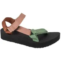 Teva - "Midform Universal" Sandalen für Damen, Plattform-Absatz PP11012 (41 EU) (Ton/Salbei/Schwarz)