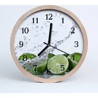 Tulup Holzuhr 30fi cm wanduhr - Kalk Wohnzimmer