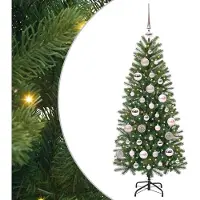 vidaXL "WINTER SALE" Künstlicher Weihnachtsbaum mit 150 LEDs Grün 120 cm PE und PVC - Künstliche Weihnachtsbäume NEU2889647