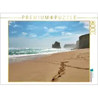 CALVENDO Puzzle Bei den Gibson Steps an der Great Ocean Road 2000 Teile Puzzle quer | 2000 Teile Lege-Größe 90x67cm Foto-Puzzle für glückliche Stunden