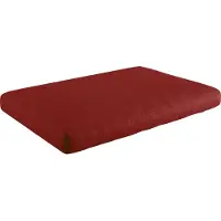 Sunnypillow Palettenkissen Outdoor, wasserdicht, UV-lichtecht - Sitzkissen 120x60x15 cm - Palettenauflage für Palettensofa für Haus und Garten - Palettenpolster für Palettenmöbel - Kissen Rot