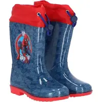 Spiderman Regenstiefel Wasserdichte Outdoor-Gummistiefel für Kinder Größe 32