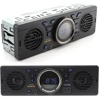 Douself Autoradio mit Bluetooth Freisprecheinrichtung/ Lautsprecher/ USB/ AUX IN/ FM/ MP3 Player, Auto sichere digitale Speicherkarte MP3 Audio Elektro-Autoradio