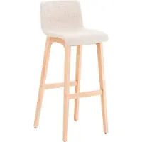 CLP Barhocker Hoover Stoff Natura creme