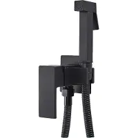 OEM Bidetarmatur, Messingkonstruktion, Wandmontage-Design, schwarz