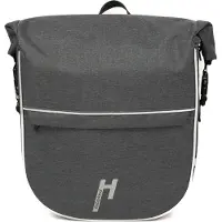 Haberland Frontträger-Tasche eMotion anthrazit/reflex - stabile Fronttasche f....