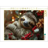 CALVENDO Puzzle Ein Motiv aus dem Kalender Faultiere - entspannt durchs Jahr | 1000 Teile Lege-Größe 64x48cm Foto-Puzzle für glückliche Stunden