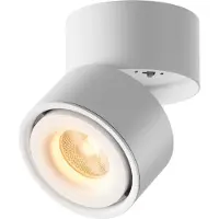 Licht-Erlebnisse LED Spot Strahler Aluminium verstellbar B: 10 cm Weiß 3000 K warmweißes Licht 1359 lm