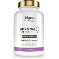 Sonstiges NaroVital Hormon Balance 90 Kapseln | mit Mönchspfeffer, Myo-Inositol, Vitaminen und Mineralstoffen | für Frauen | vegan