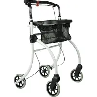 Drive Medical indoor Rollator Roomba Gehwagen aus Aluminium