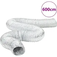 Syfax Lüftungsschlauch Aluminium 6 m Ø20 cm