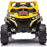 BOGI Elektro-Kinderbuggy 12V – 2x38W, mit Schaukelfunktion, Musik & LED